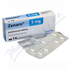 Obrázek Zenaro 5 mg por.tbl.flm. 14IV x5mg